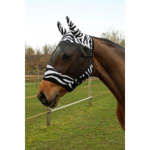 Masque anti-mouches zebra avec protection des oreilles pony, Animaux & Accessoires, Autres accessoires pour animaux