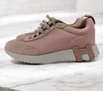 Hermès - Bouncing Sneakers in Knit and Suede (Size 37.5) -