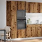 vidaXL Magnetronkast Lyon 60x57x207 cm bewerkt hout oud, Huis en Inrichting, Verzenden, Nieuw