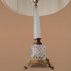 Tafellamp - Geslepen glas - Fraaie Tafellamp, Antiek en Kunst