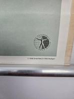 Vintage anatomische schoolkaart - Deutsches Gesundheits