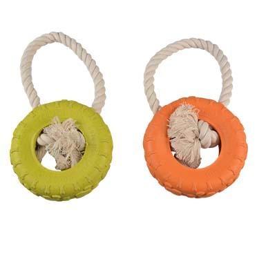 Eco rubber band bamboe/rijst + katoen, Animaux & Accessoires, Jouets pour chats