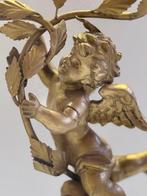 Kaars wandlamp - Hars, Metaal, Antiek en Kunst