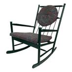 Vintage Schommelstoel Rocking Chair Hout Jaren 60 Design