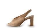 Laurent David slingbacks in maat 38 Beige | 25% korting, Verzenden, Beige, Zo goed als nieuw, Laurent David