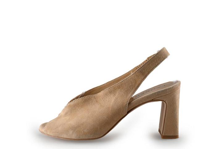 Laurent David slingbacks in maat 38 Beige | 25% korting, Kleding | Dames, Schoenen, Beige, Zo goed als nieuw, Verzenden