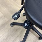 Tweedehands ergonomische werkplaats stoel, zwart, Ergonomisch, Gebruikt, Zwart, Bureaustoel
