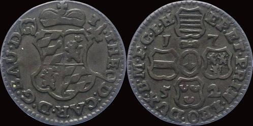 1744-1763 Southern Netherlands Liege Johann Theodor von B..., Timbres & Monnaies, Monnaies | Europe | Monnaies non-euro, Envoi