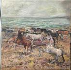 Nicola Canzanella (1929-2014) - Cavalli al galoppo