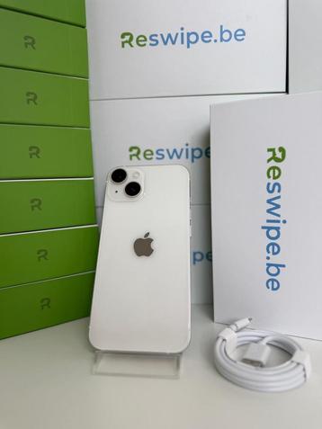 iPhone 14 Wit 128Gb 256Gb 512GB  + 3 Jaar GARANTIE, Télécoms, Verzenden, Zonder abonnement, Zonder simlock