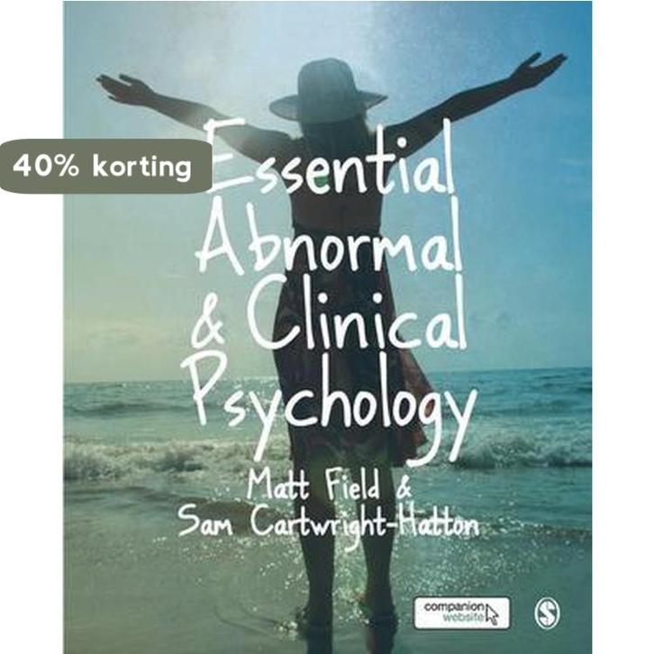 Essential Abnormal and Clinical Psychology 9780761941897, Boeken, Literatuur, Gelezen, Verzenden