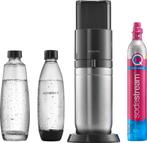 SodaStream DUO Zwart bruiswater, Elektronische apparatuur, Bruiswatermachines, Verzenden, Nieuw