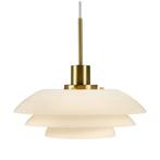Dyberg Larsen - Plafondlamp - DL31 - Messing Versie - Glas,