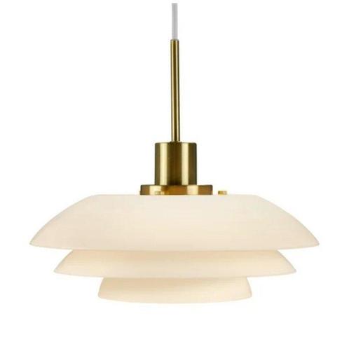 Dyberg Larsen - Plafondlamp - DL31 - Messing Versie - Glas,, Antiek en Kunst, Antiek | Verlichting
