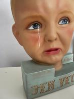 Beeld, Statua pubblicitaria da banco - J’en Veux - 35 cm -