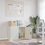 vidaXL Archiefkast 90x40x70 cm staal lichtgrijs, Verzenden, Nieuw