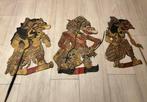 3 wayang kulit - Java - Indonesië