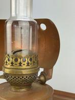 E. Lebrecht e Figli - Petroleumlamp - Koper, Glas, Messing