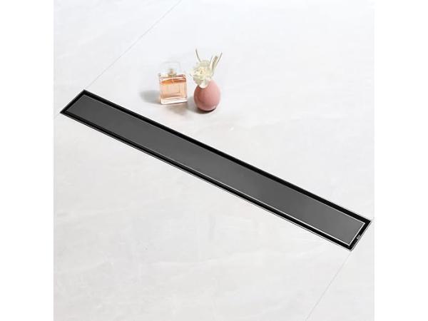 Veiling - SaniteModar Doucheafvoer (Zwart) 30cm, Huis en Inrichting, Badkamer | Badkamermeubels, Nieuw