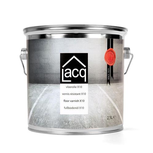 Lacq Vloerolie X10 2.5L, Doe-het-zelf en Bouw, Verf, Beits en Lak, Nieuw, Verzenden