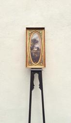 Antique Painting in Renaissance style Frame - Lijst - Hout,
