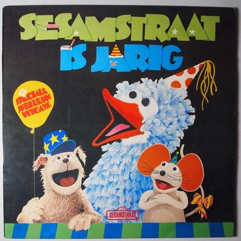 Sesamstraat - Sesamstraat is jarig - LP, CD & DVD, Vinyles | Pop