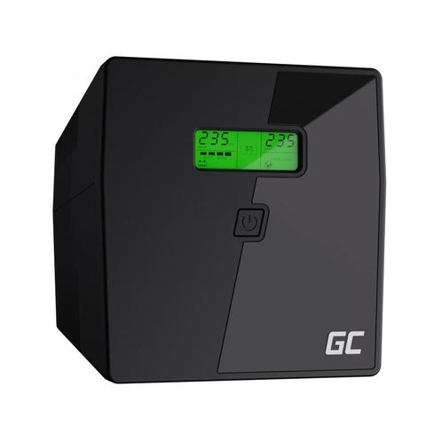 Green Cell UPS Microsine 1000VA LCD 700W 230V Pure Sinusoid, TV, Hi-fi & Vidéo, Batteries, Envoi