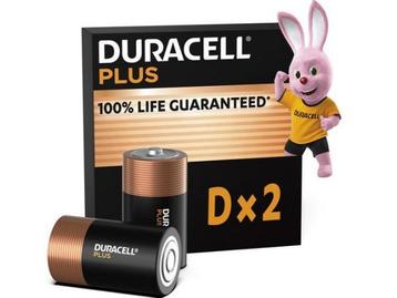Veiling - Duracell Plus D - alkalinebatterijen - 1,5V, LR20 beschikbaar voor biedingen