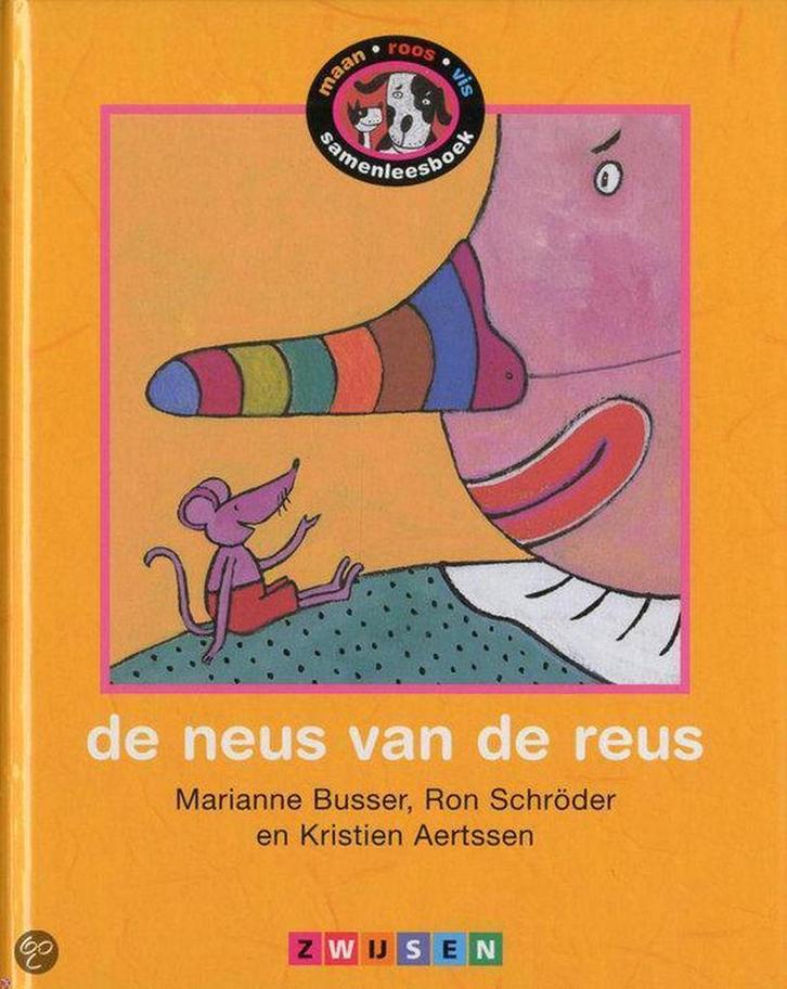 De neus van de reus / Maan roos vis / 5 9789027685889, Boeken, Kinderboeken | Jeugd | onder 10 jaar, Gelezen, Verzenden