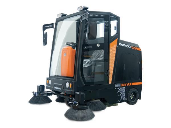 Veiling - Daewoo straatveegmachine DAS100, Tuin en Terras, Veegmachines