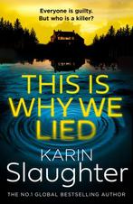 This is why we lied / Will Trent / 15 9780008625863, Verzenden, Gelezen, Karin Slaughter