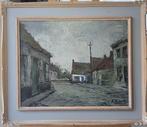 Juul (Jules) Decort (1918-1999) - Stadsgezicht in wilrijk, Antiek en Kunst