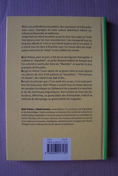Tintin - Tintin Ketje de Bruxelles + dédicace manuscrite - C, Boeken, Stripverhalen
