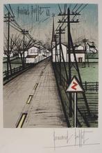 Bernard Buffet (1928-1999) - La route, Antiek en Kunst, Kunst | Schilderijen | Modern