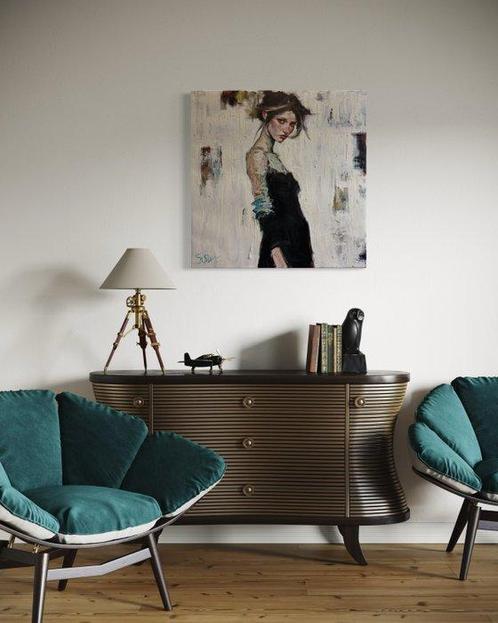 Suzan Schuttelaar - Still She Stands, Antiek en Kunst, Kunst | Schilderijen | Modern