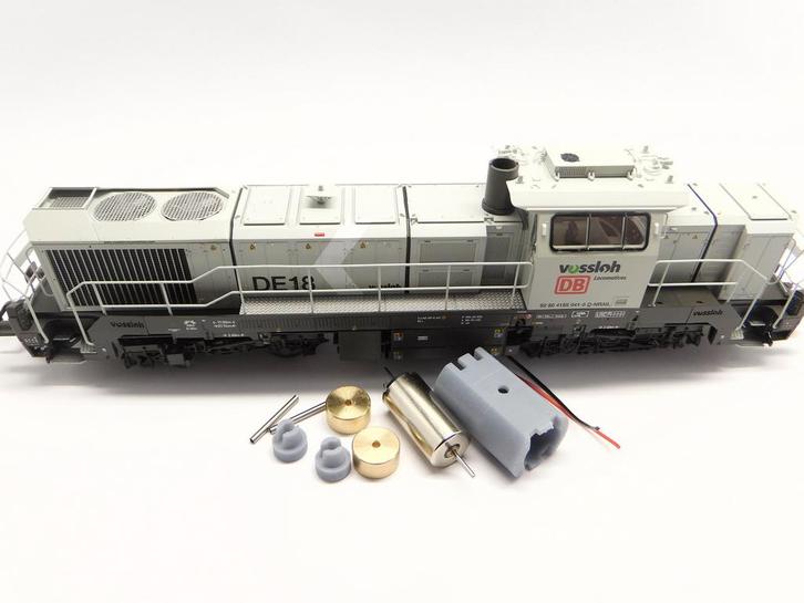 micromotor HRI005C ombouwset Rivarossi Vossloh DE 18, Hobby en Vrije tijd, Modeltreinen | H0, Gelijkstroom, Overige typen, Nieuw