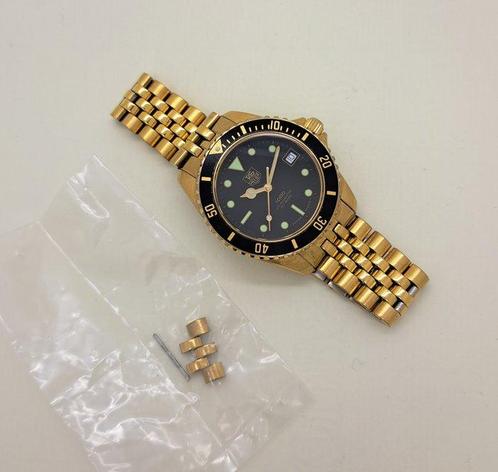 TAG Heuer - Professional 1000 Diver Gold Plated - 984.013B -, Handtassen en Accessoires, Horloges | Antiek