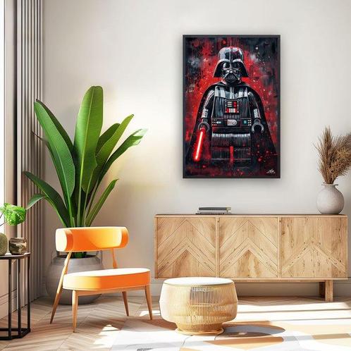Zak - Lego Darth Vader, Antiek en Kunst, Kunst | Schilderijen | Modern