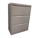 Ladekast 80x40x108 cm 3 lades Grijs Gebruikt, Ophalen of Verzenden
