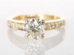 Verlovingsring Geel goud Diamant  (Natuurlijk) - Diamant