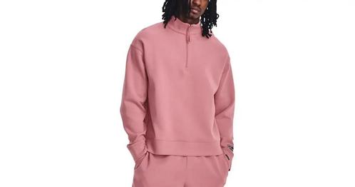 Under Armour Summit Knit 1/2 Zip-pink - Maat SM, Kleding | Heren, Truien en Vesten, Roze, Nieuw, Maat 46 (S) of kleiner, Ophalen of Verzenden