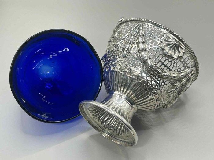 Henry Tudor and Thomas Leader, Sheffield - Kom - .925 zilver, Antiek en Kunst, Antiek | Zilver en Goud