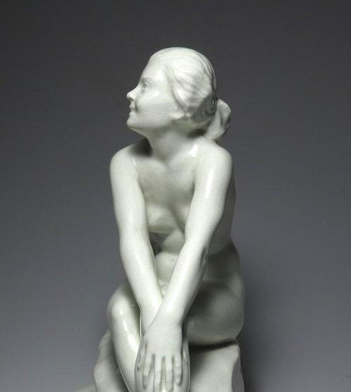 Zsigmon Kisfaludi Strobl (1884-1975) - sculptuur, Art Deco, Antiek en Kunst, Kunst | Designobjecten
