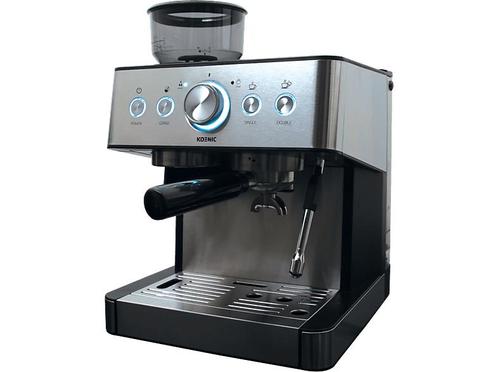 Koenic -  Espressomachine (kem 21524 M) - Zwart, Elektronische apparatuur, Koffiezetapparaten, Nieuw, Verzenden