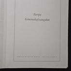 Europa CEPT 1956/1973 - Lalbum de luxe Richard Borek sur, Gestempeld