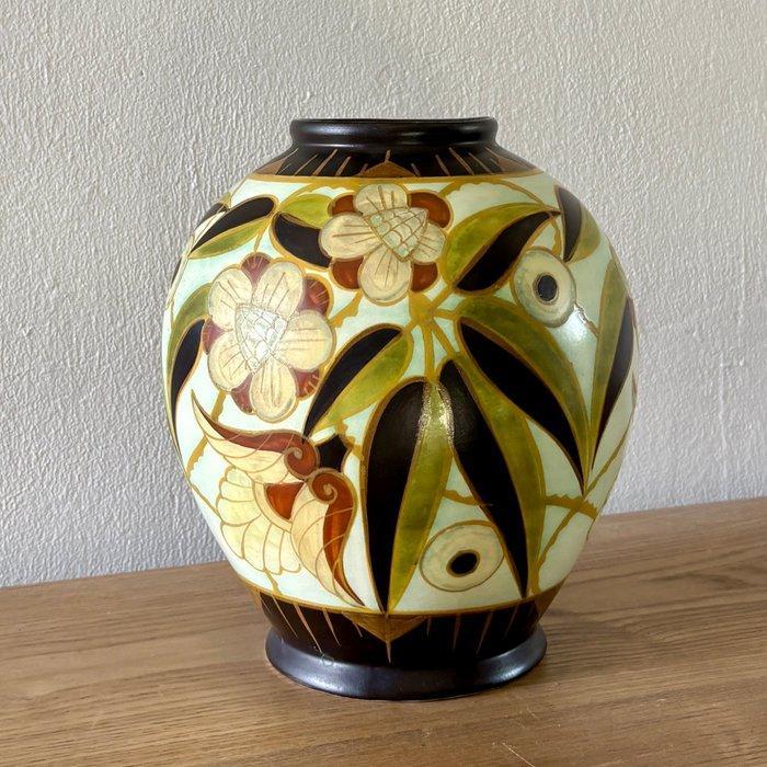 Keramis Boch - Charles Catteau - Vase - Faïence fine -, Antiek en Kunst, Antiek | Glaswerk en Kristal