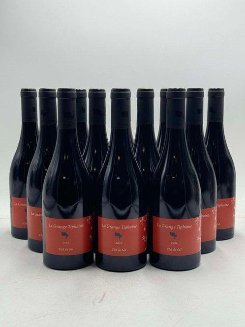 2023 La Grange Tiphaine, Clef de Sol Red - Loire - 12, Verzamelen, Wijnen