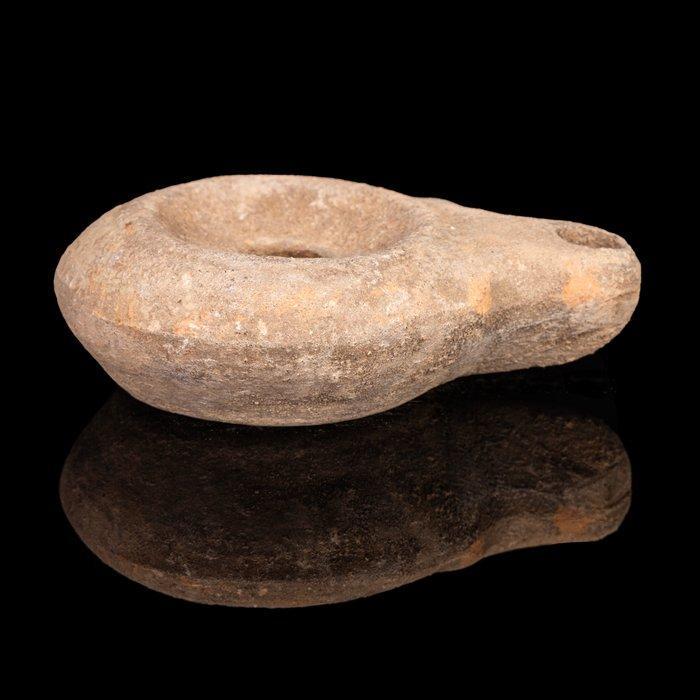 Oud-Romeins klei olielamp (Zonder Minimumprijs), Antiek en Kunst, Antiek | Overige Antiek