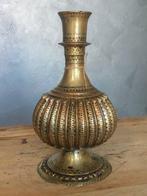 Antieke basis voor waterpijp in gegraveerd messing - Messing