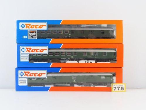 Roco H0 - o.a. 44756/44743 - Wagon de passagers pour trains, Hobby en Vrije tijd, Modeltreinen | H0